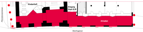 Situationsplan Arkaden